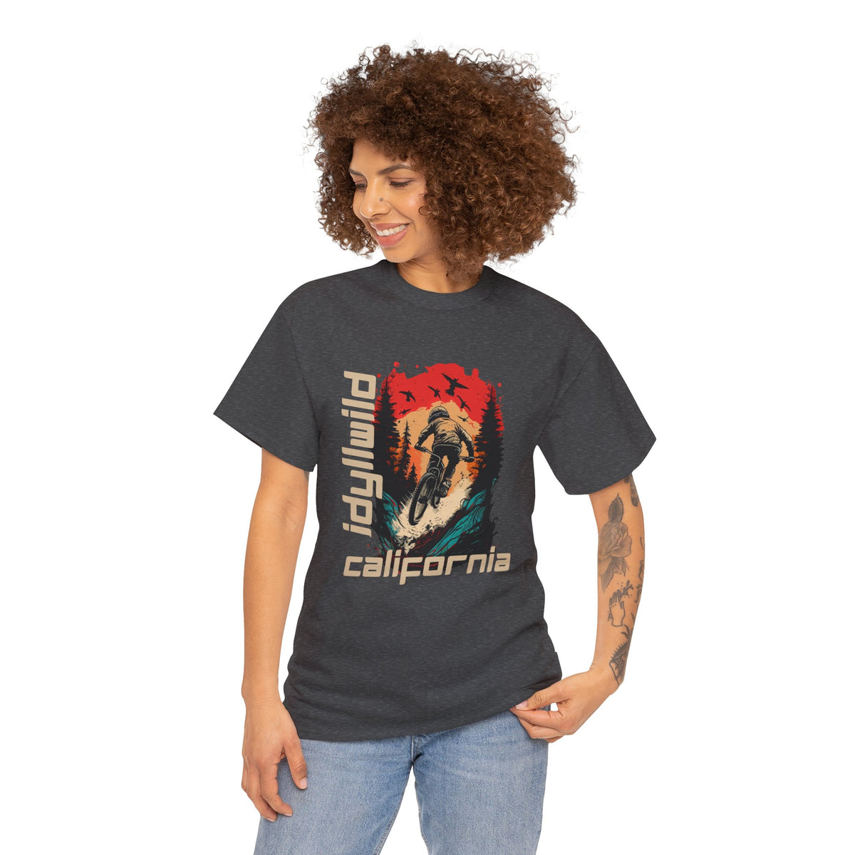 Idyllwild Downhill Mountain Biking Stylish T-Shirt