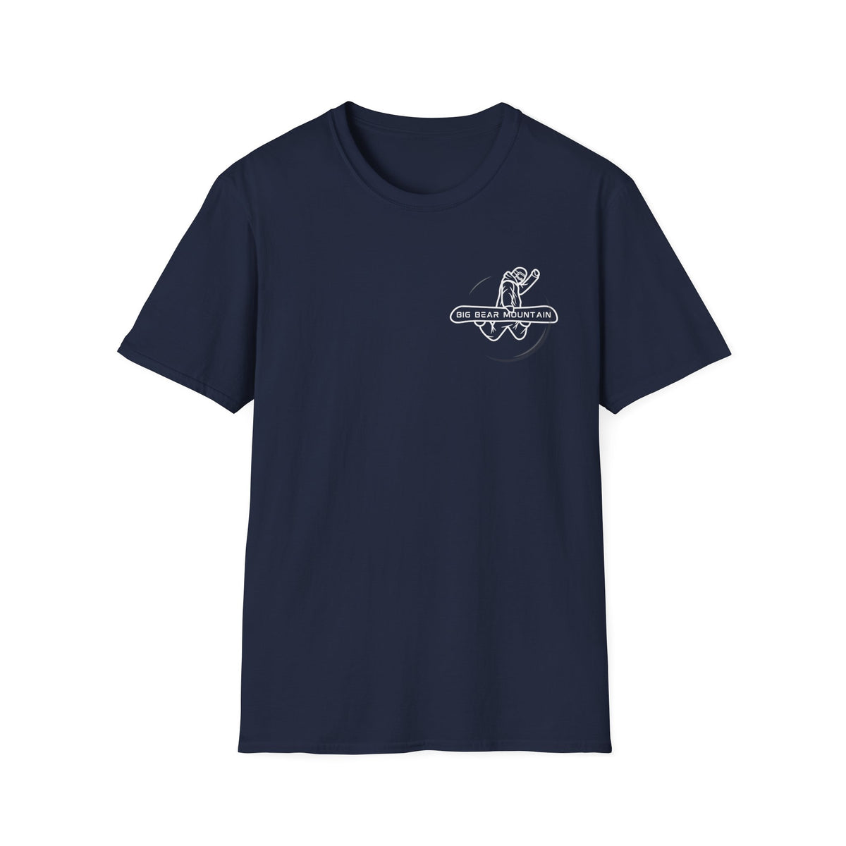Snowboarding "Big Bear Mountain" Softstyle T-Shirt