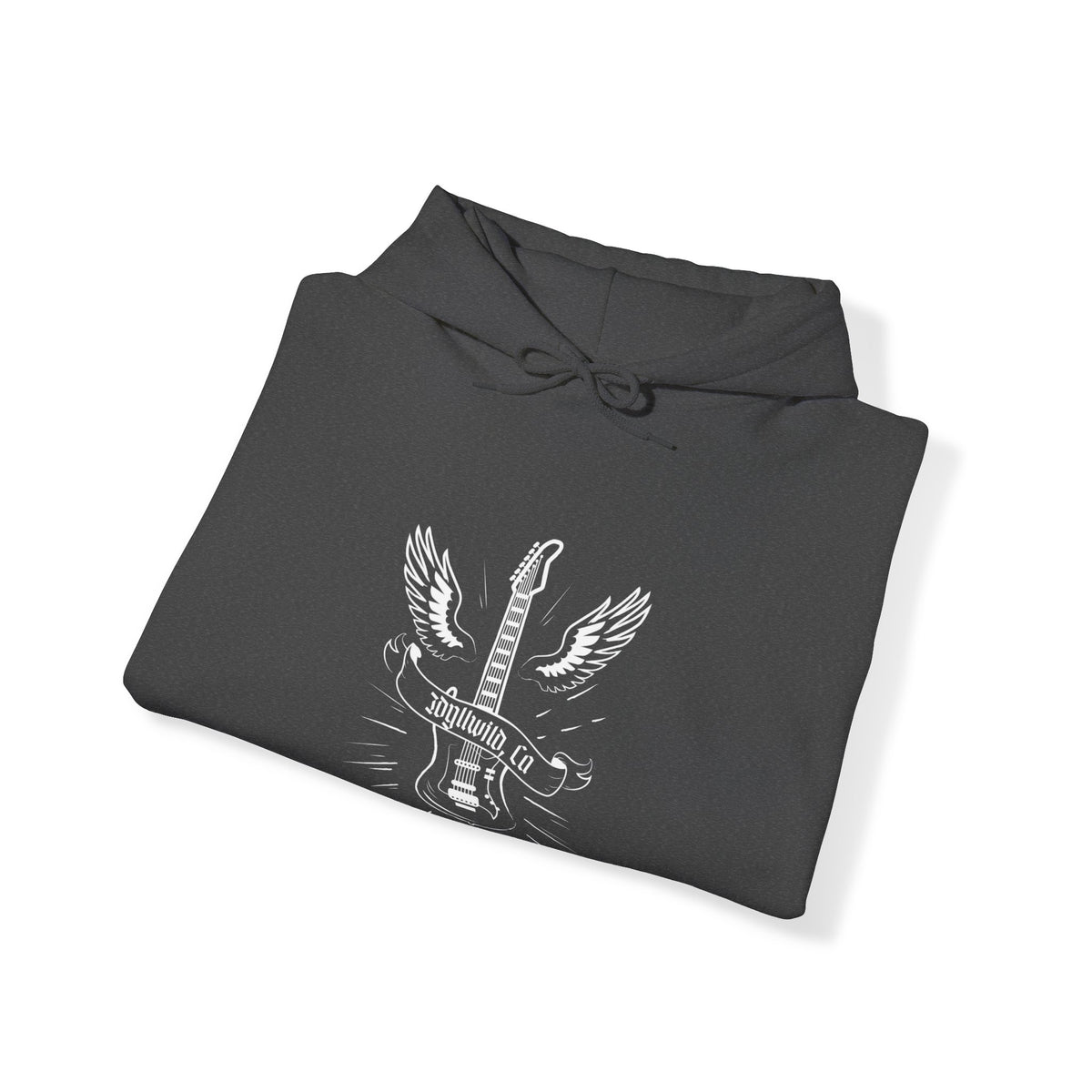 Unisex Heavy Blend™ Hooded Sweatshirt Guitar WIngs