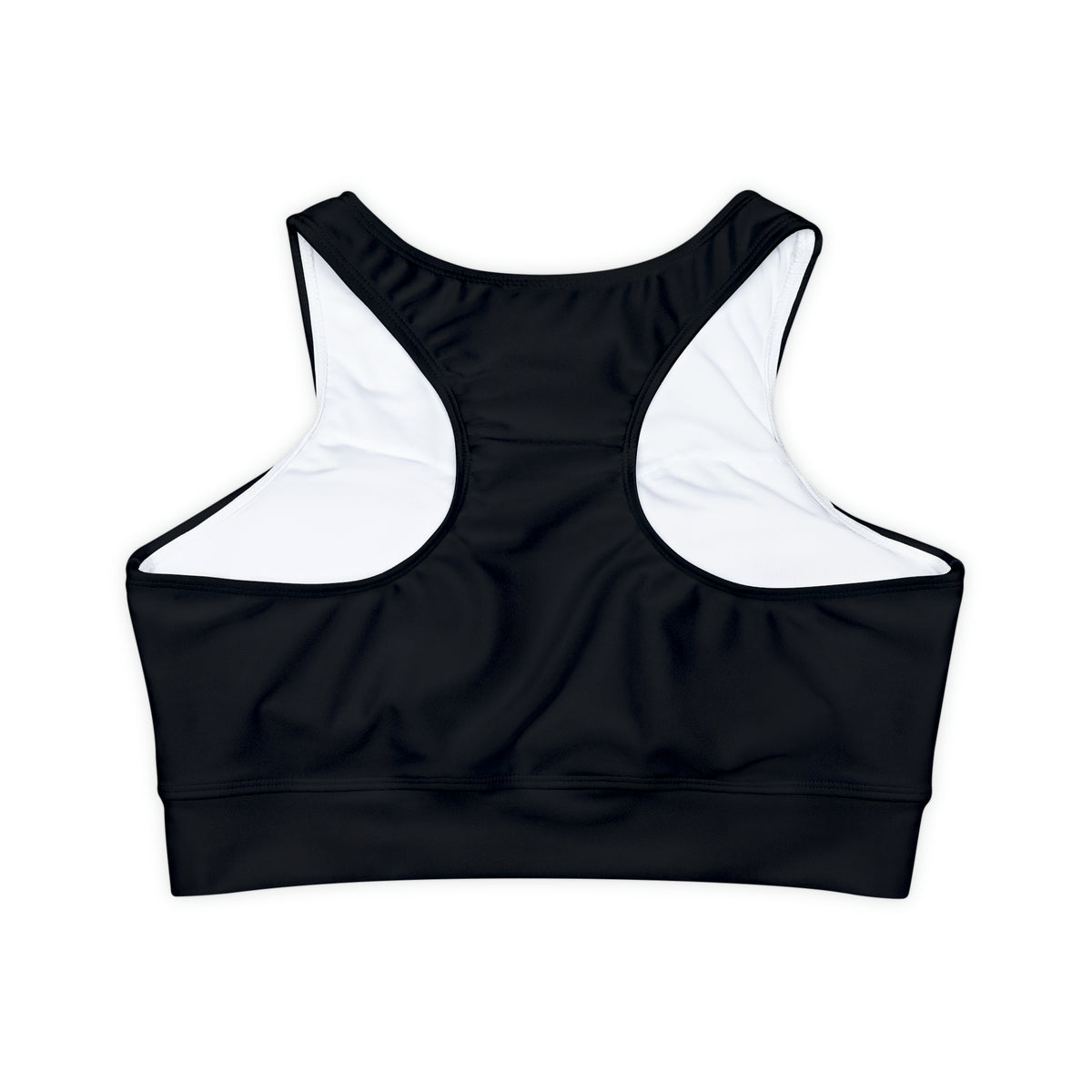 Fully Lined, Padded Sports Bra (AOP) Idyllwild Mountains