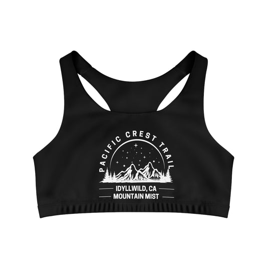 Seamless Sports Bra (AOP) Pacific Crest Trail Top