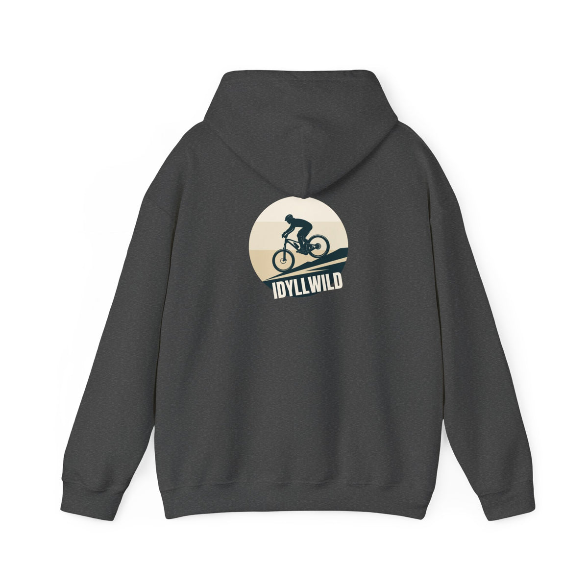 Unisex Heavy Blend™ Hooded Sweatshirt Downhill Bike