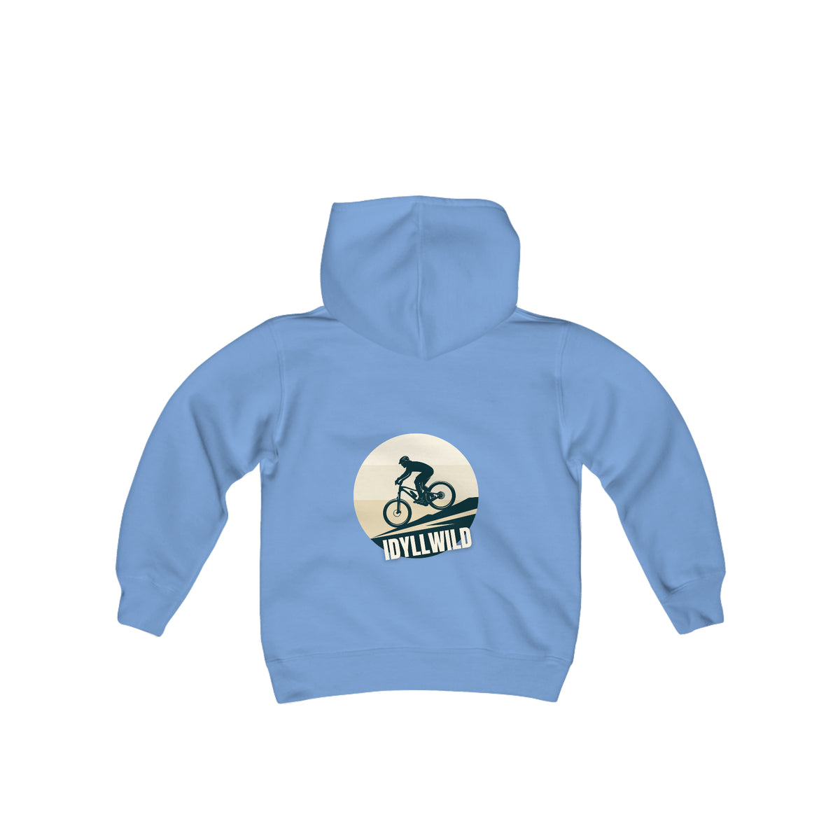 Youth Heavy Blend Hooded Sweatshirt Mountain Bike