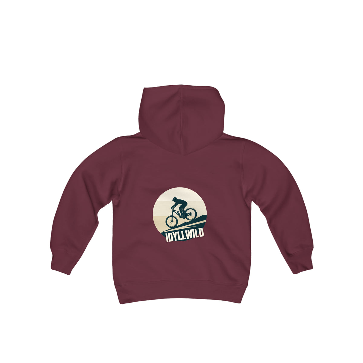 Youth Heavy Blend Hooded Sweatshirt Mountain Bike