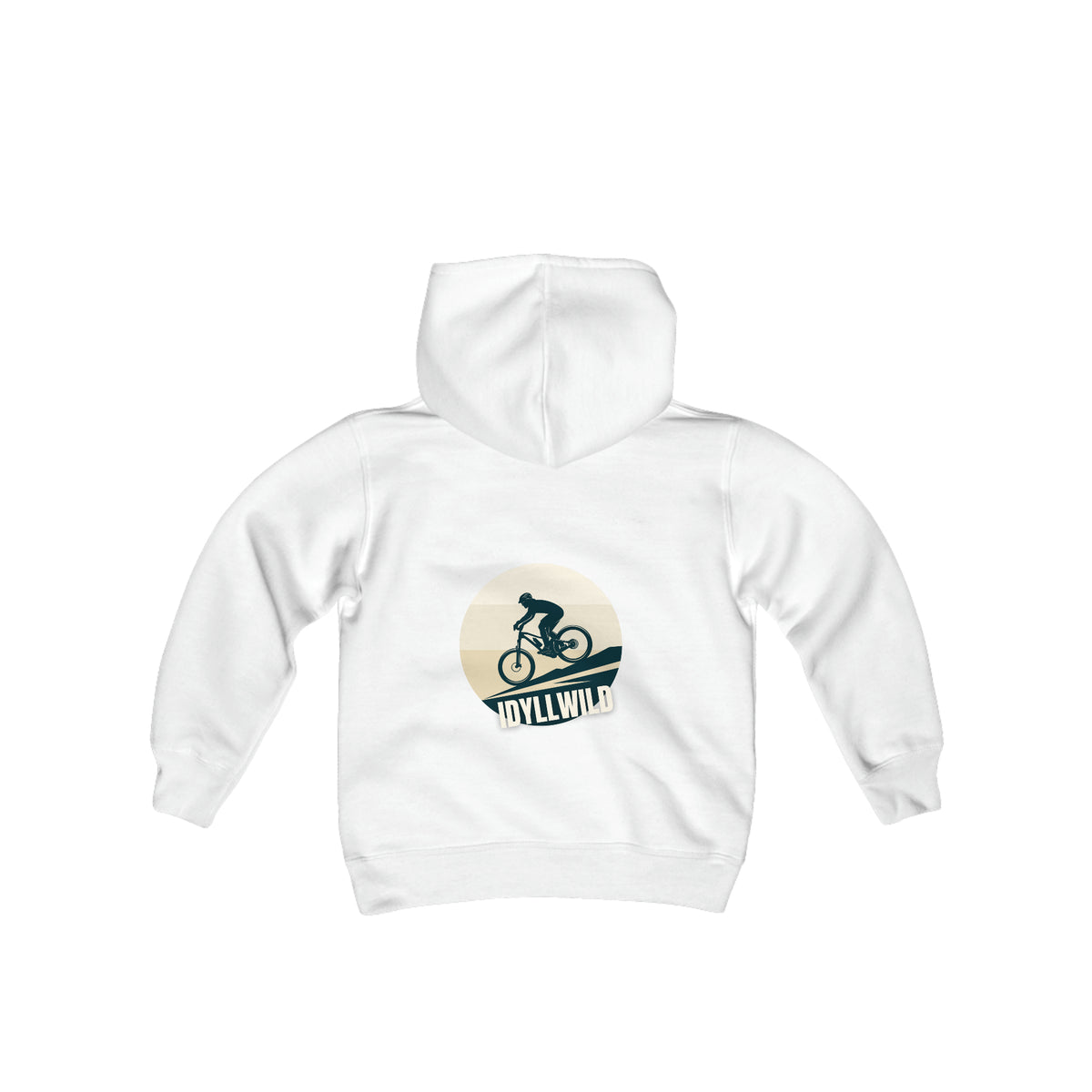 Youth Heavy Blend Hooded Sweatshirt Mountain Bike