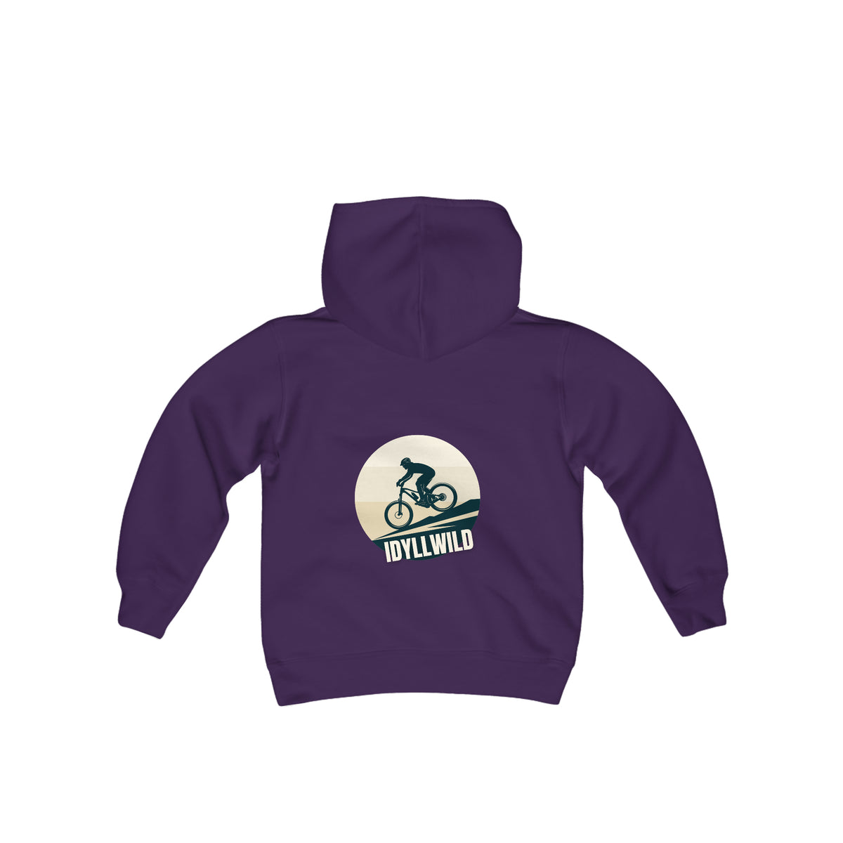 Youth Heavy Blend Hooded Sweatshirt Mountain Bike