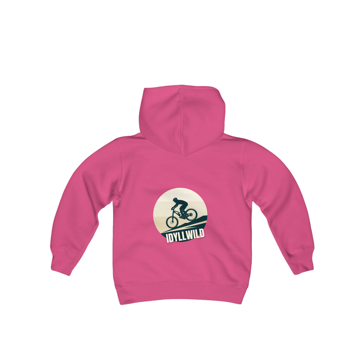 Youth Heavy Blend Hooded Sweatshirt Mountain Bike