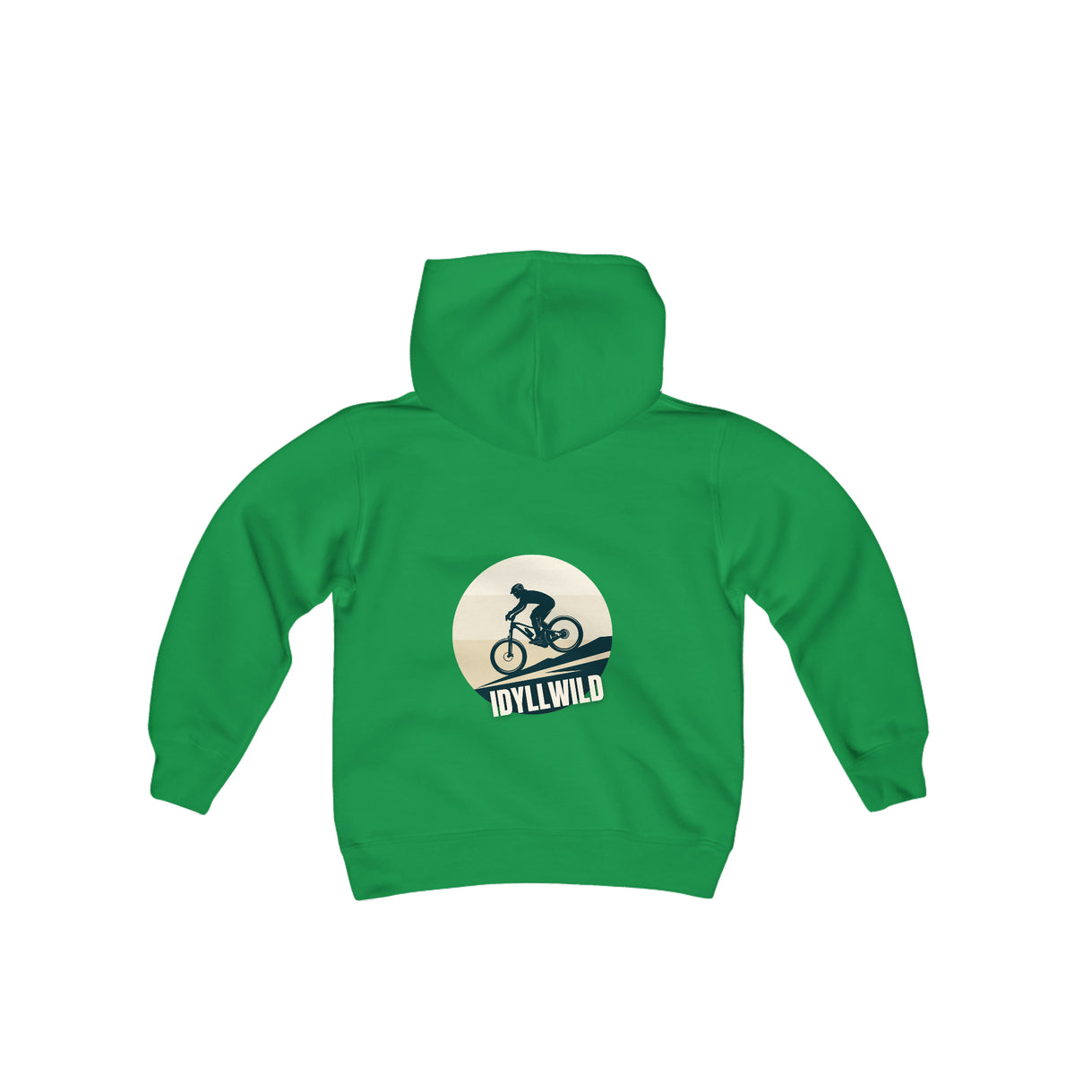 Youth Heavy Blend Hooded Sweatshirt Mountain Bike