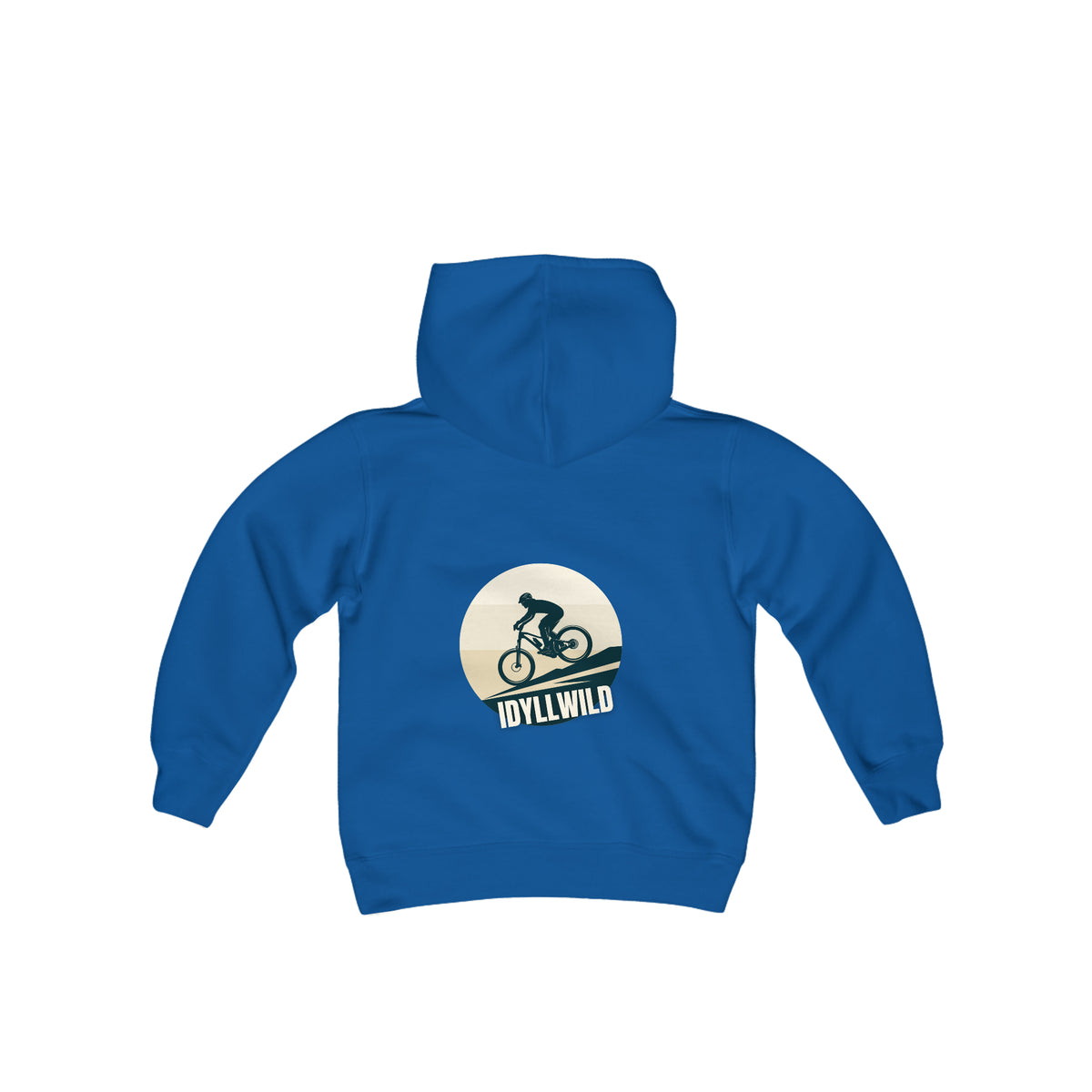 Youth Heavy Blend Hooded Sweatshirt Mountain Bike