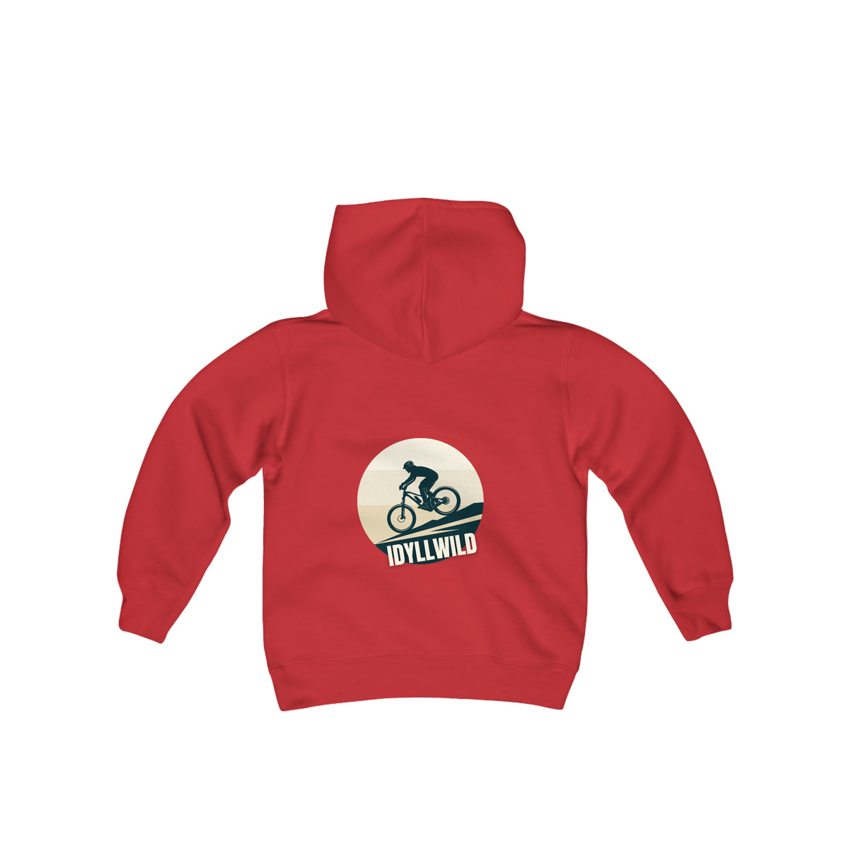 Youth Heavy Blend Hooded Sweatshirt Mountain Bike