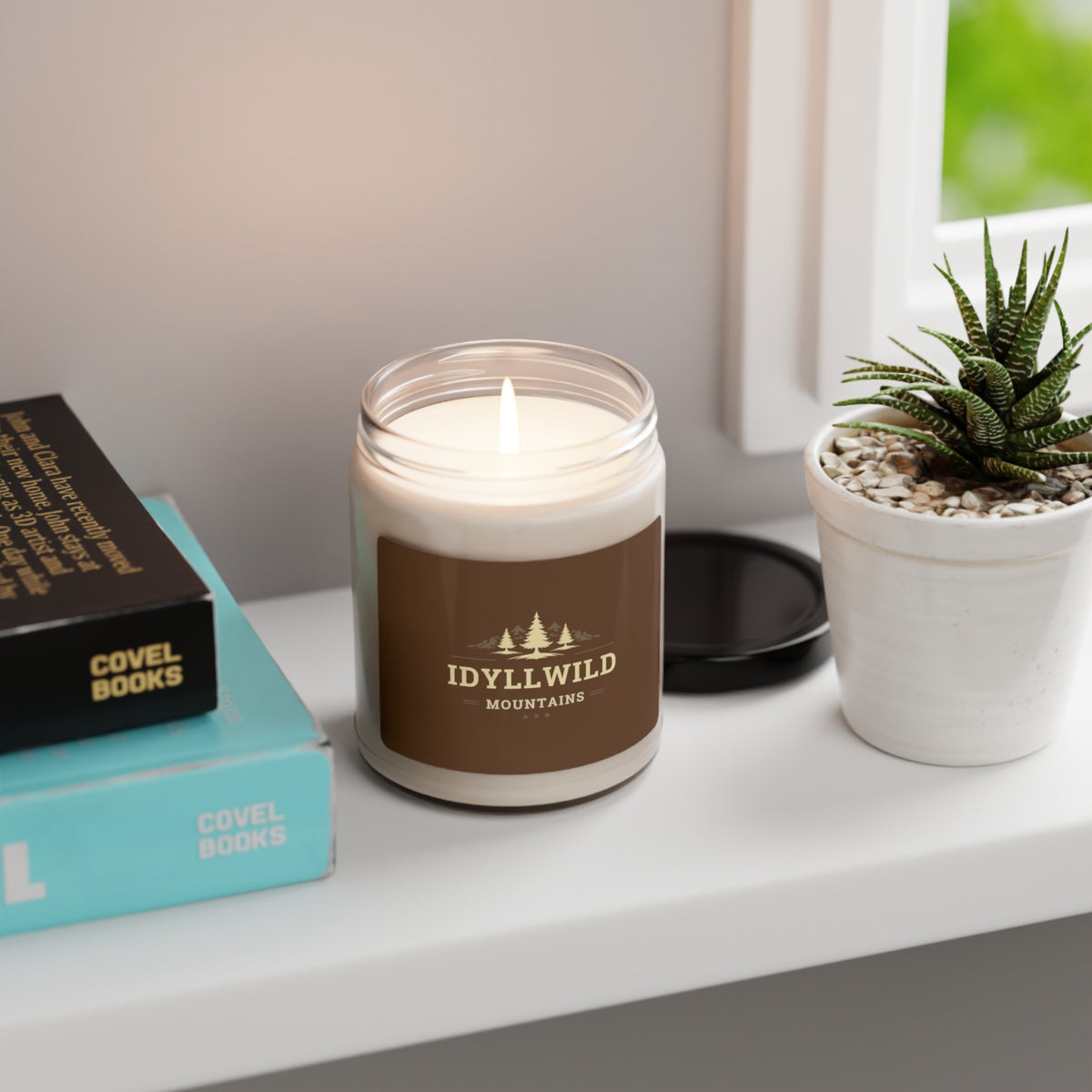 Scented Soy Candle, 9oz Idyllwild Mountains Earth