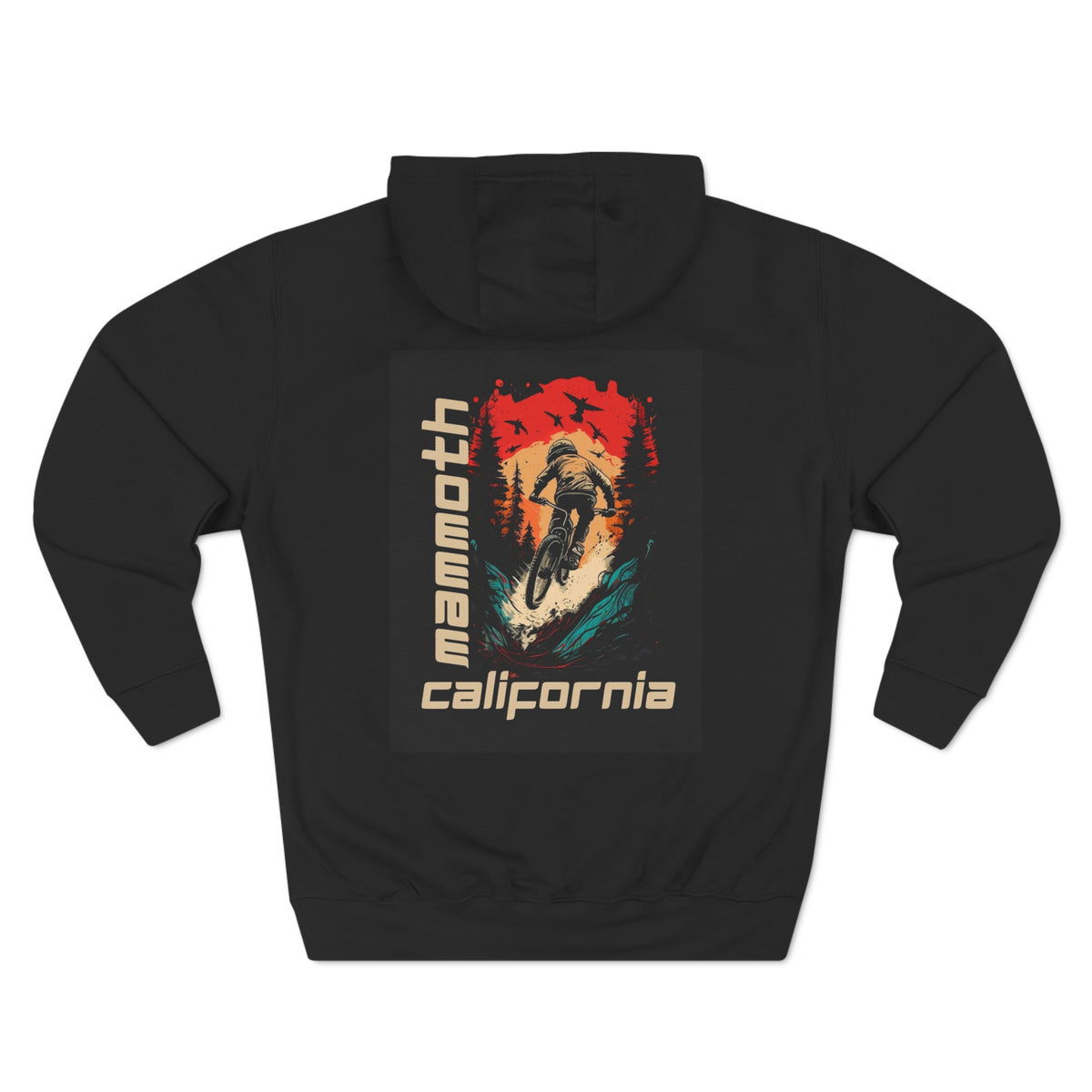 Mammoth California Mountain Biking Hoodie