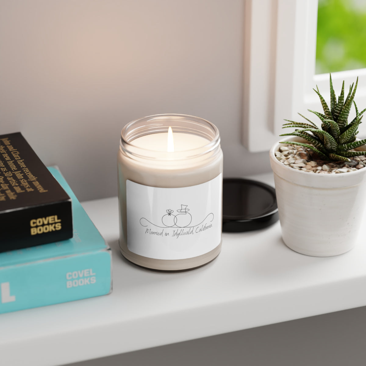 Scented Soy Candle, 9oz Married in Idyllwild sketch