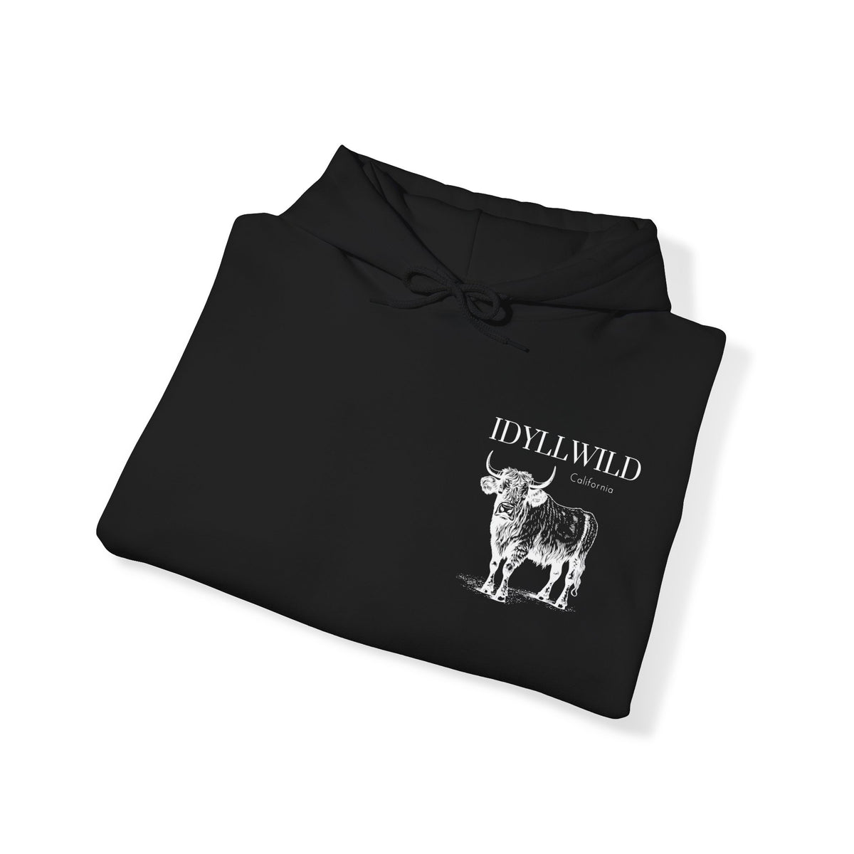 Idyllwild Highlander Cow 4 Hoodie