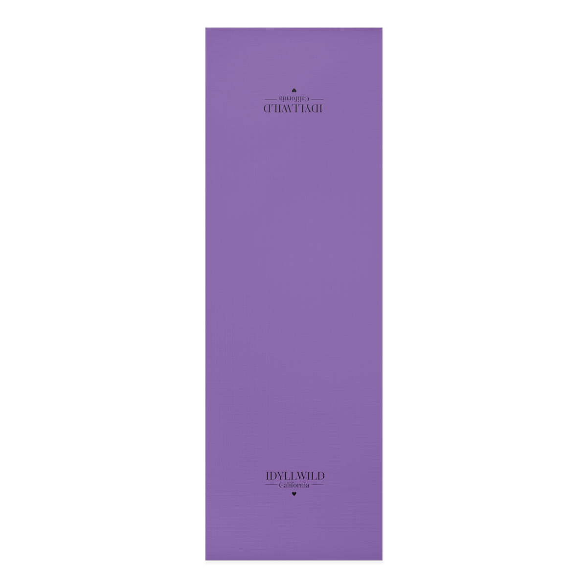 Foam Yoga Mat Idyllwild California Heart