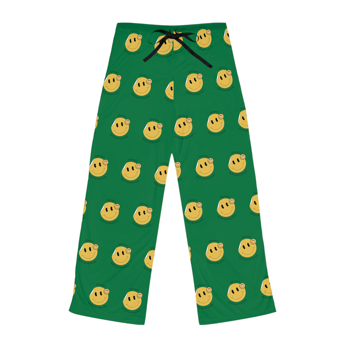 Women's Pajama Pants (AOP) Always Smiling