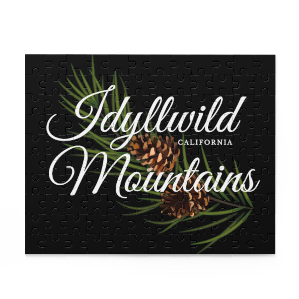 Puzzle (120, 252, 500-Piece) Idyllwild Mountains Classy Cone Variety Sizes
