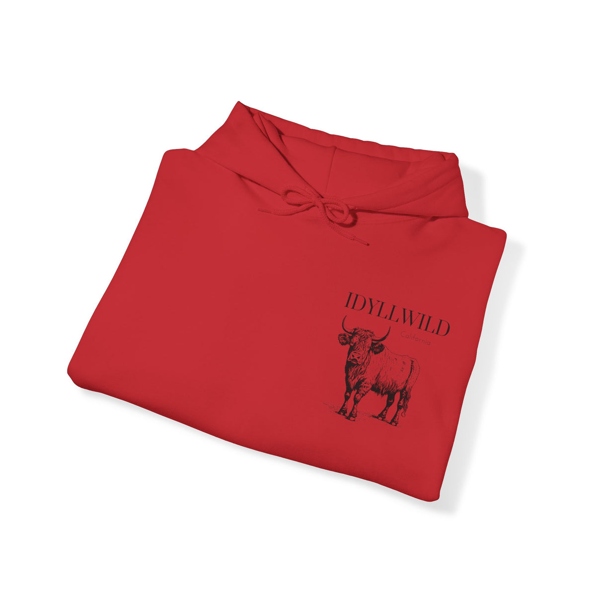 Idyllwild Highlander Cow 3 Hoodie