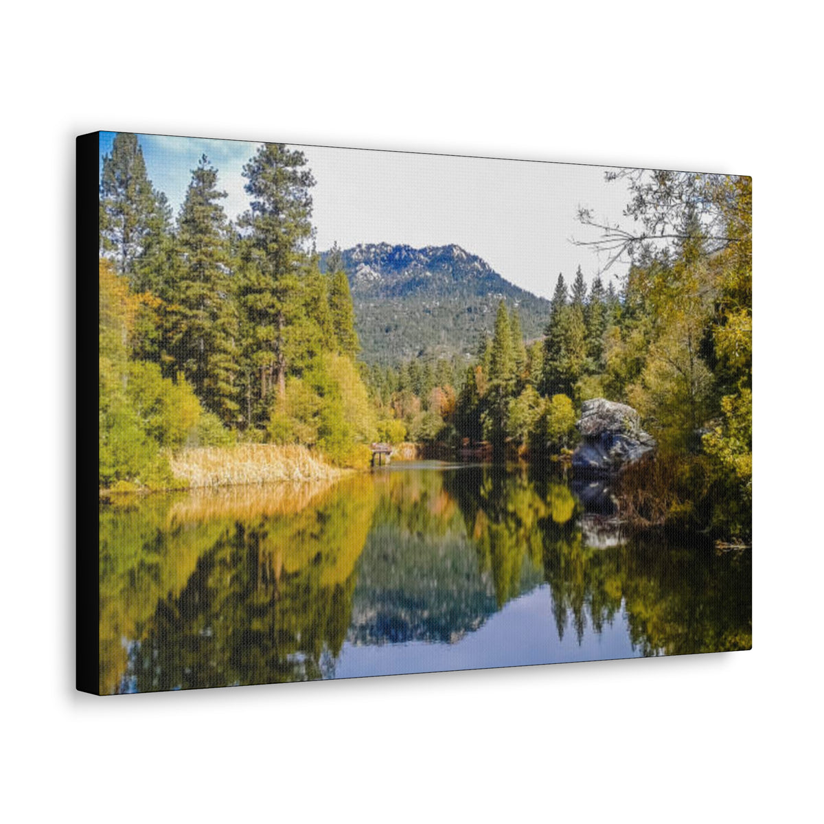 Canvas Gallery Wraps Lake Fulmore Fall