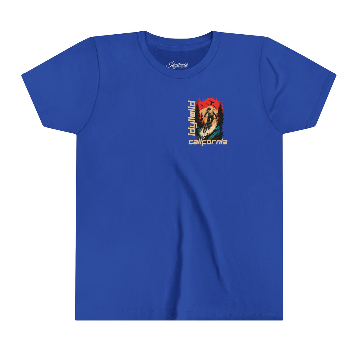 Idyllwild Mountain Biking Youth Short Sleeve Tee