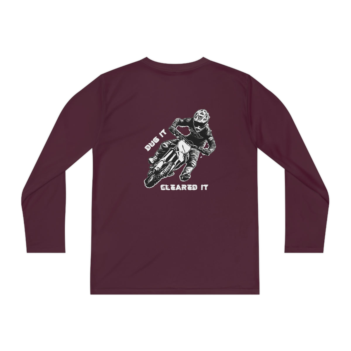 Dirt Bike Youth Long Sleeve Competitor Tee