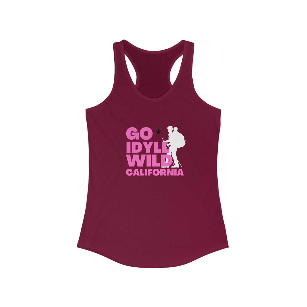 Women's Ideal Racerback Tank Mom Hike