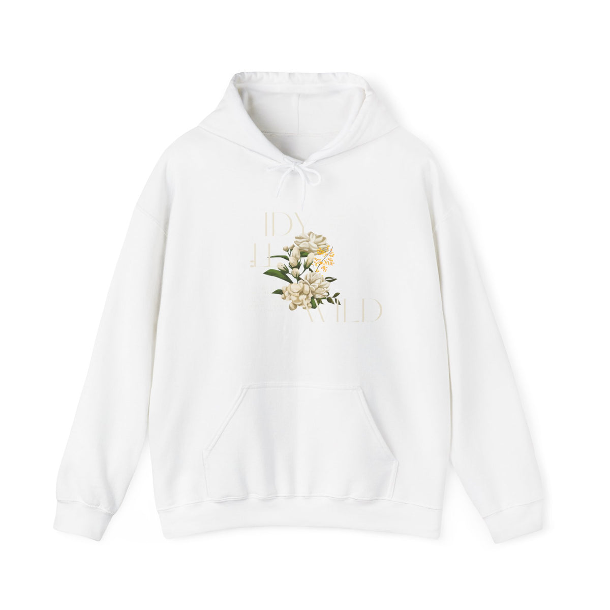 Idyllwild Vintage Cream Rose Hoodie