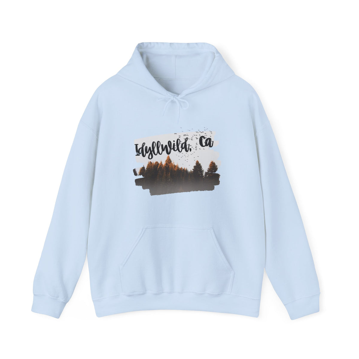 Unisex Heavy Blend™ Hooded Sweatshirt Forest PeekaBoo Scene