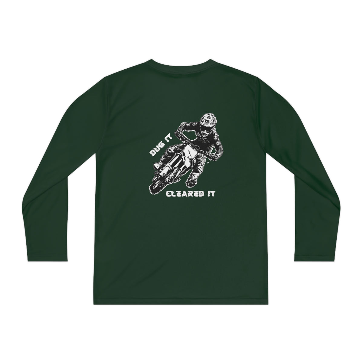 Dirt Bike Youth Long Sleeve Competitor Tee