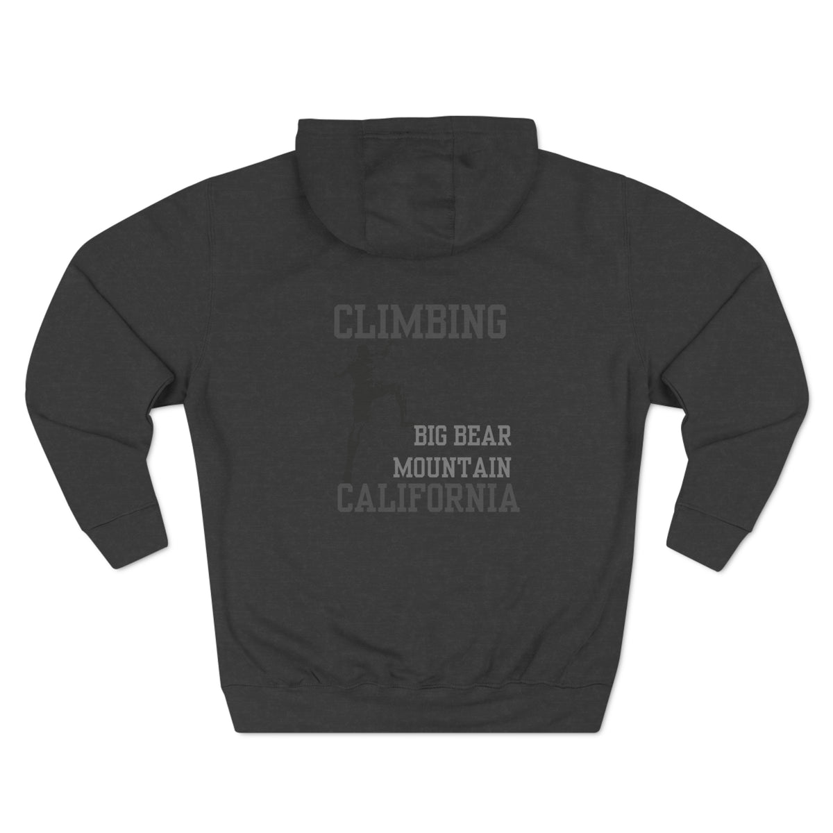 Big Bear Mountain Rock Climbing Hoodie