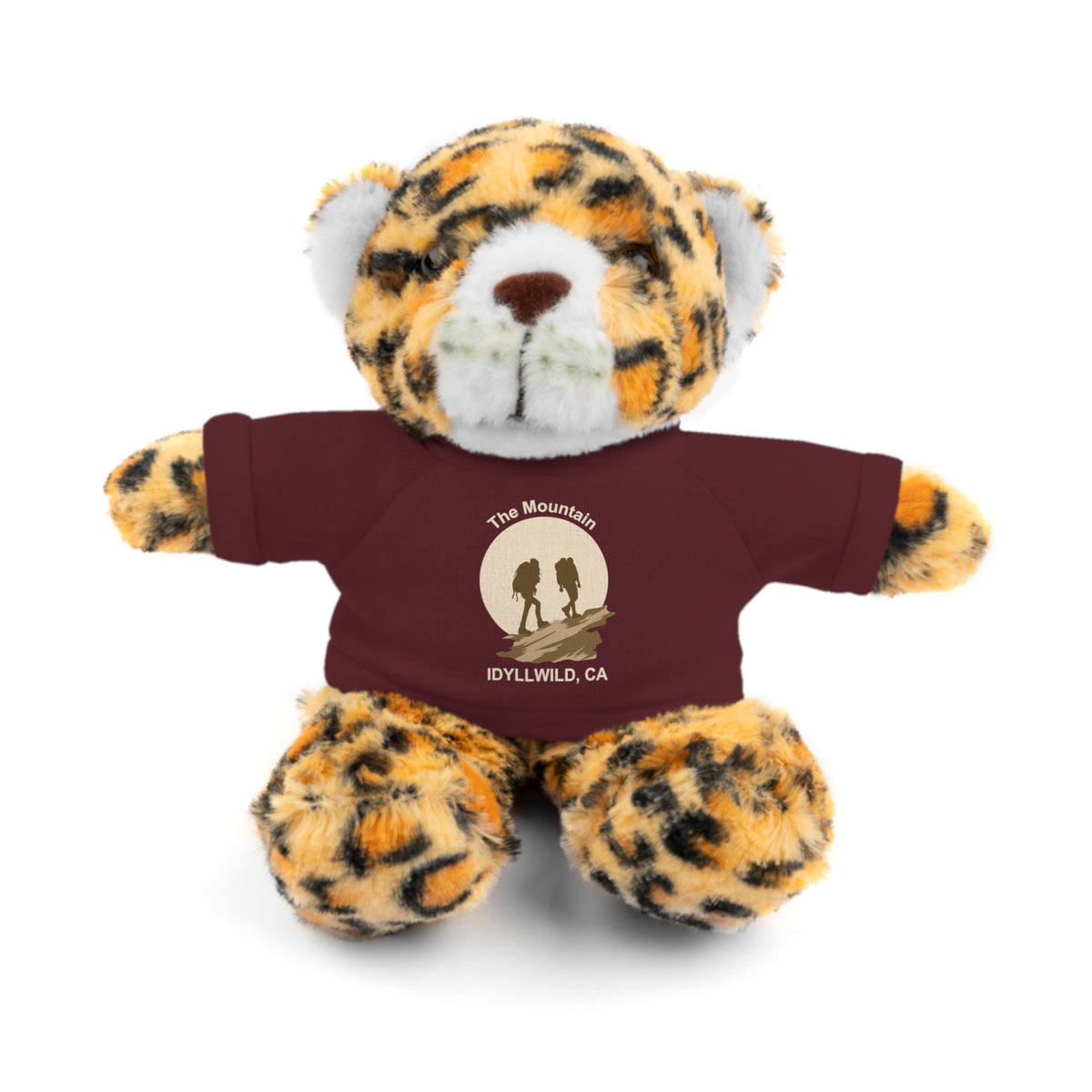 Stuffed Animals with Tee Hiking the Mountain Idyllwild