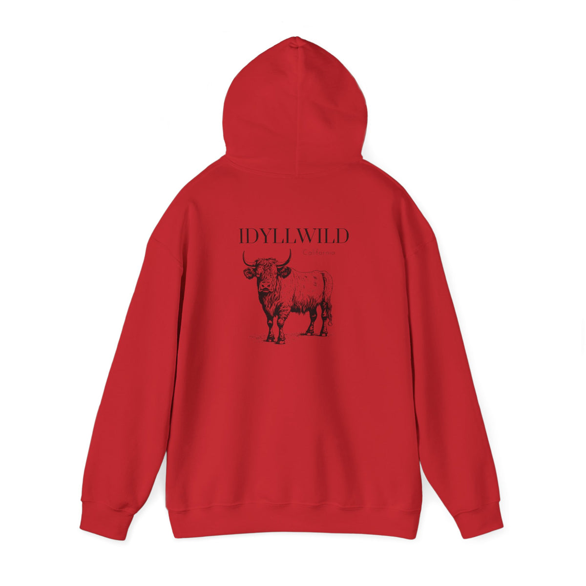 Idyllwild Highlander Cow 3 Hoodie