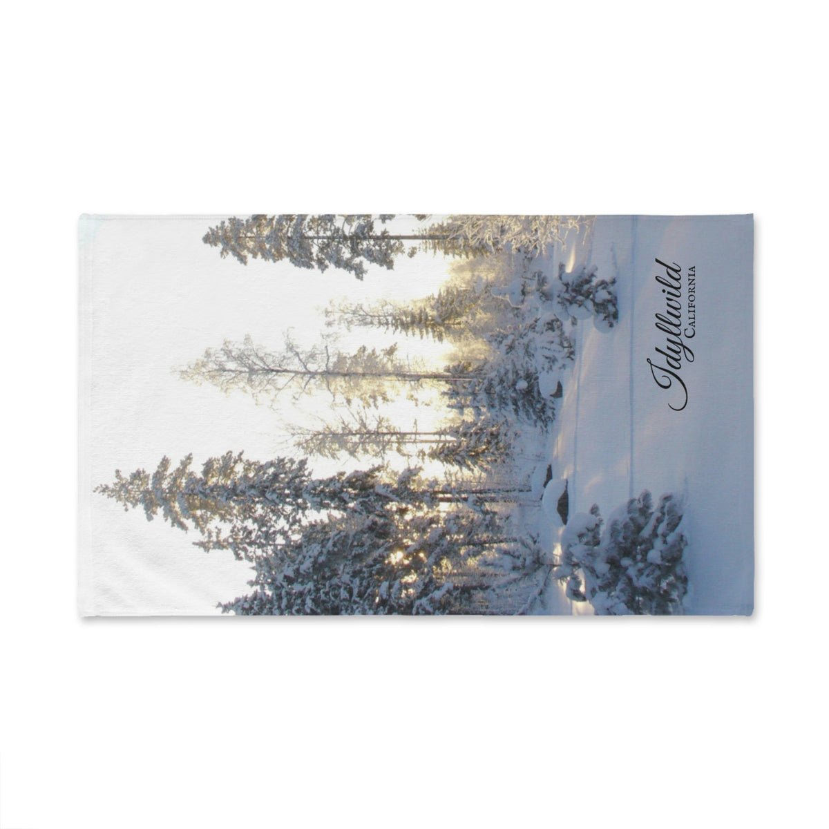 Idyllwild Snow Hand Towel