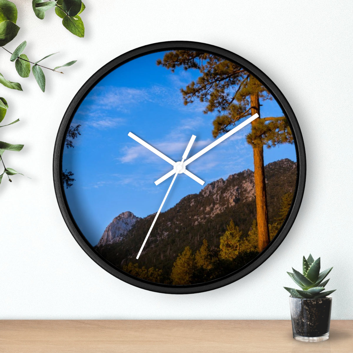 Wall Clock Lily Rock