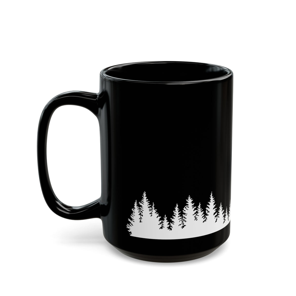 Mountain Pine Black Coffee Tea Mug