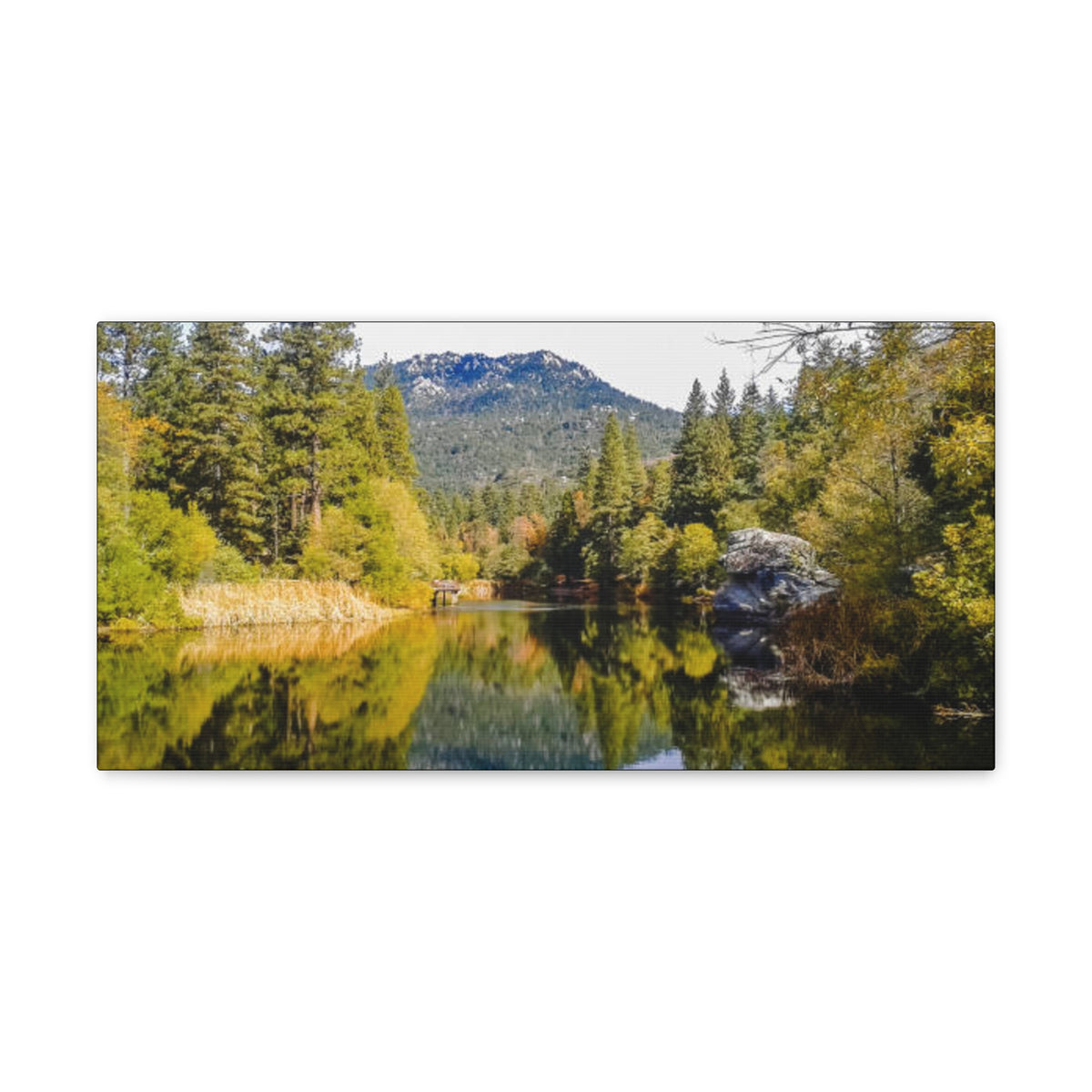 Canvas Gallery Wraps Lake Fulmore Fall