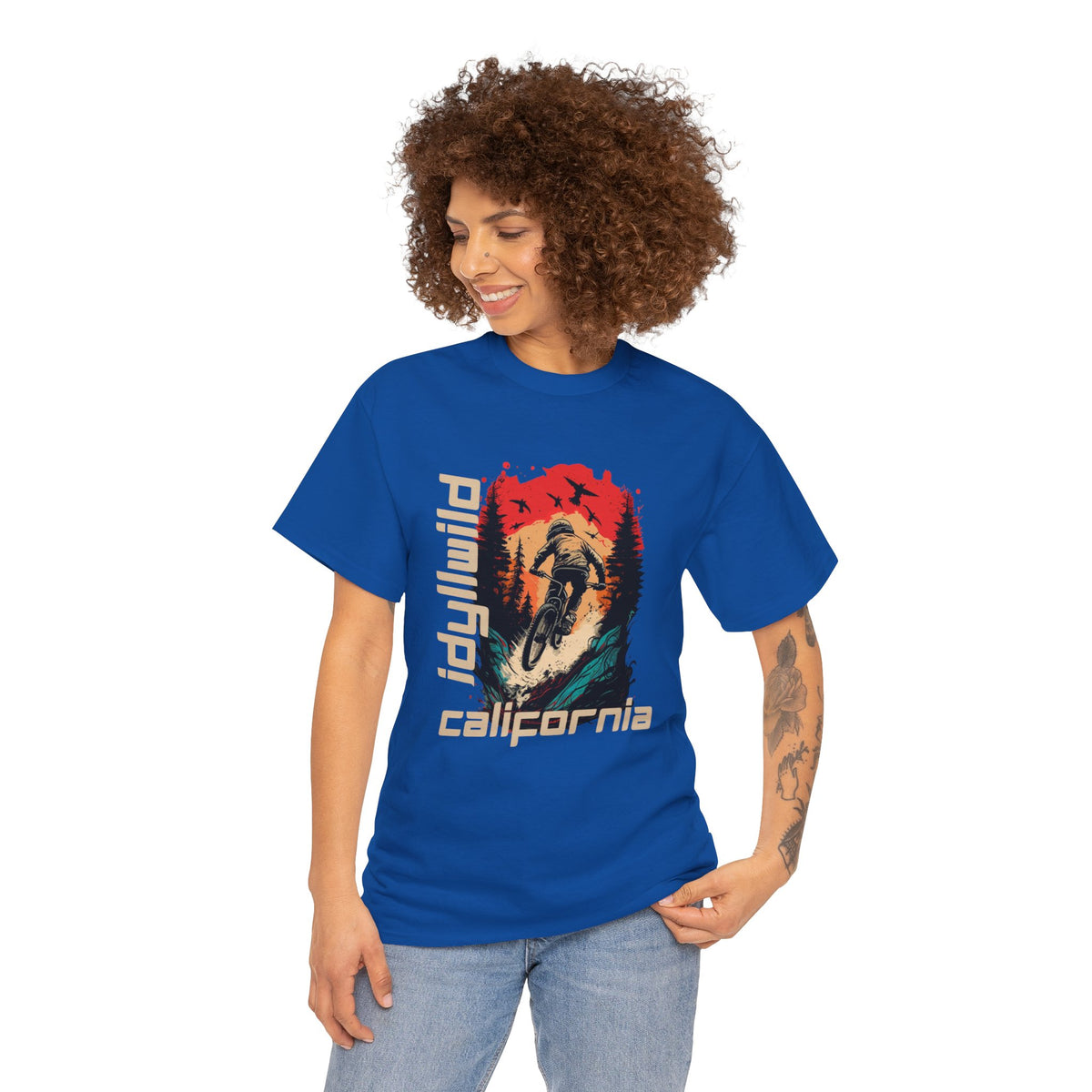 Idyllwild Downhill Mountain Biking Stylish T-Shirt
