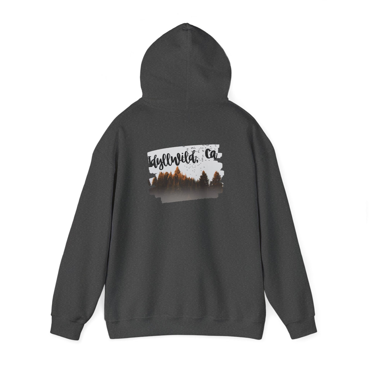 Unisex Heavy Blend™ Hooded Sweatshirt Forest PeekaBoo Scene