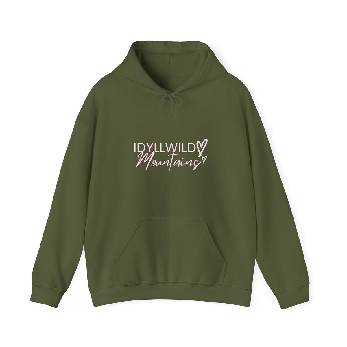 Idyllwild Mountains heart Hoodie