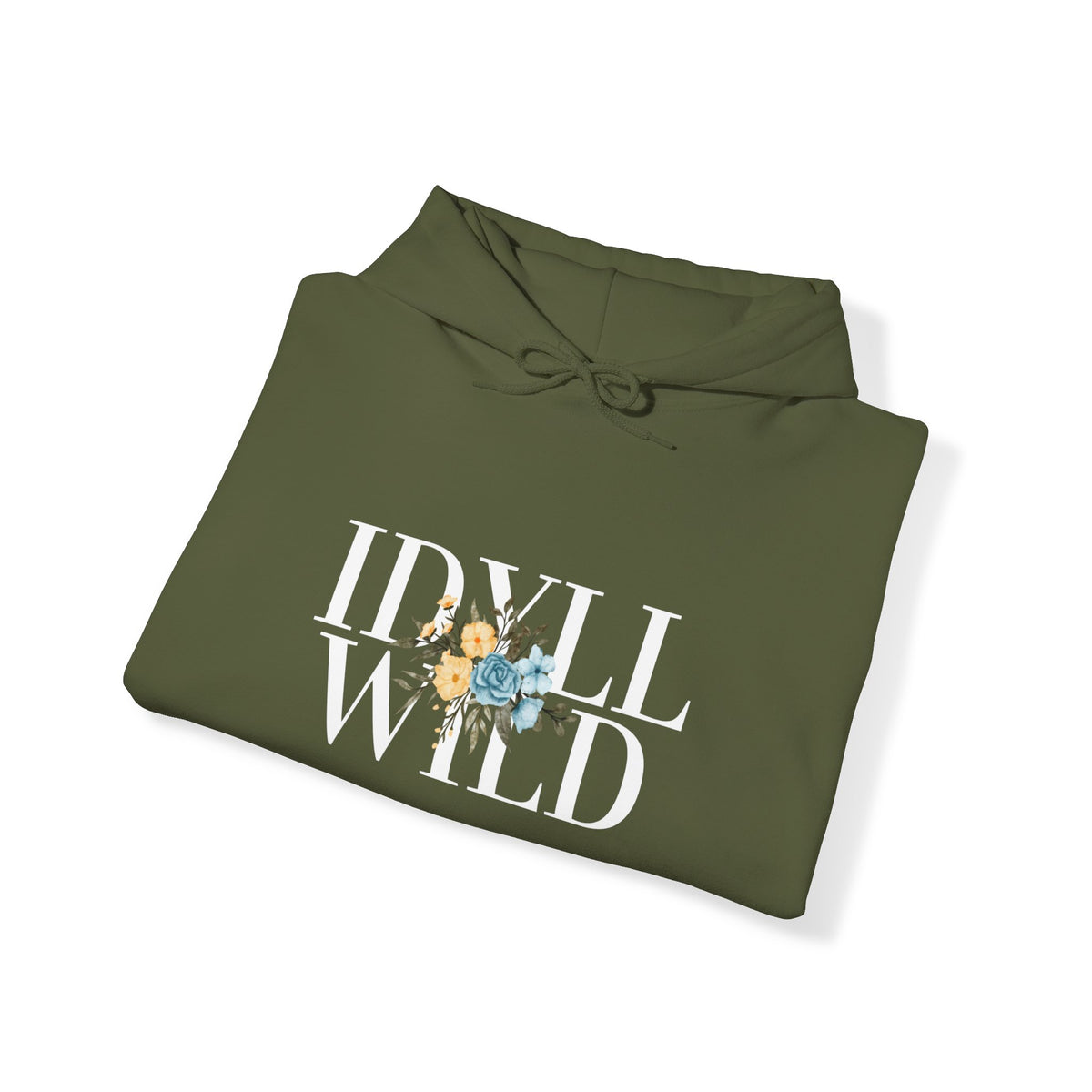 Unisex Heavy Blend™ Hooded Sweatshirt Floral