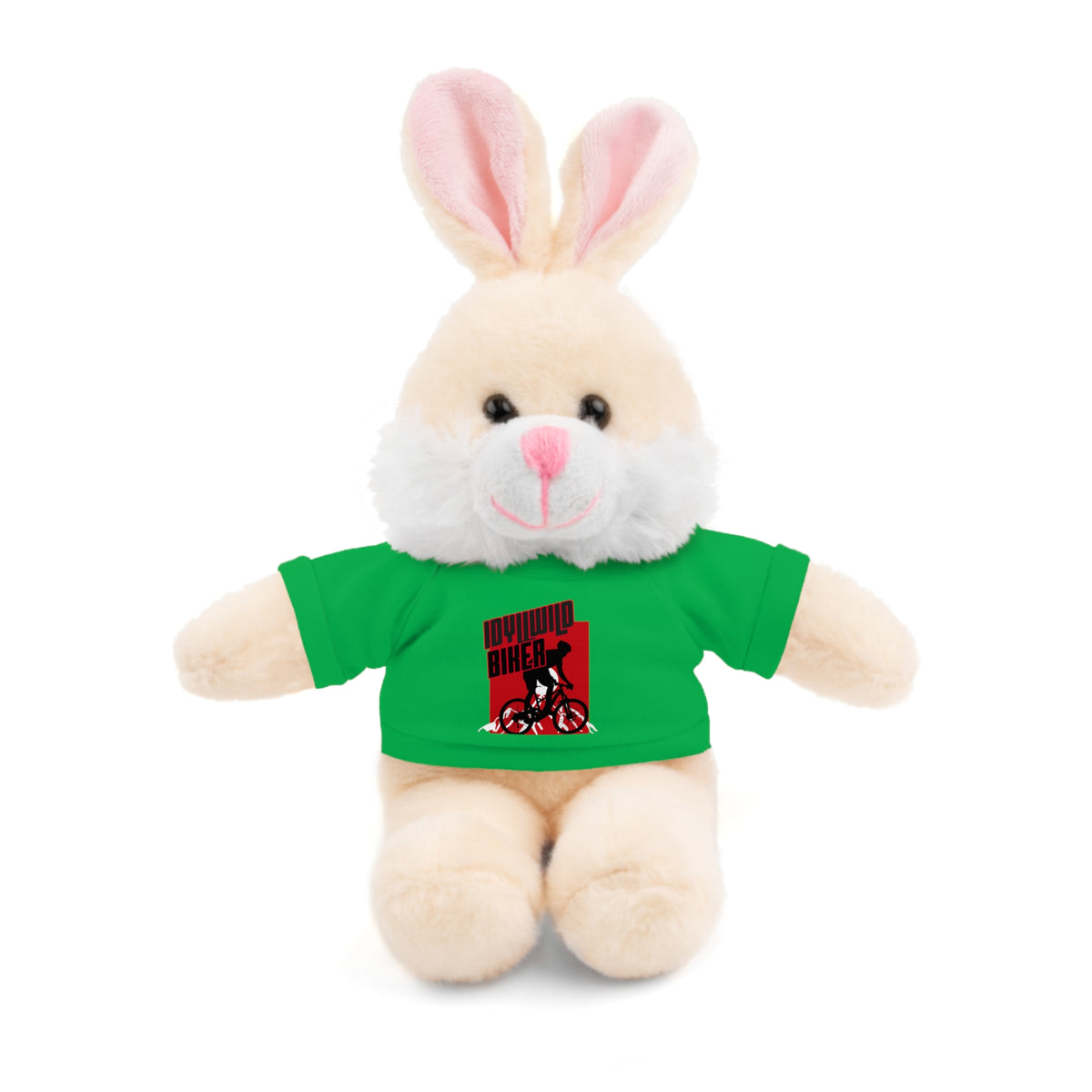 Stuffed Animals with Tee Idyllwild Mountain Biker