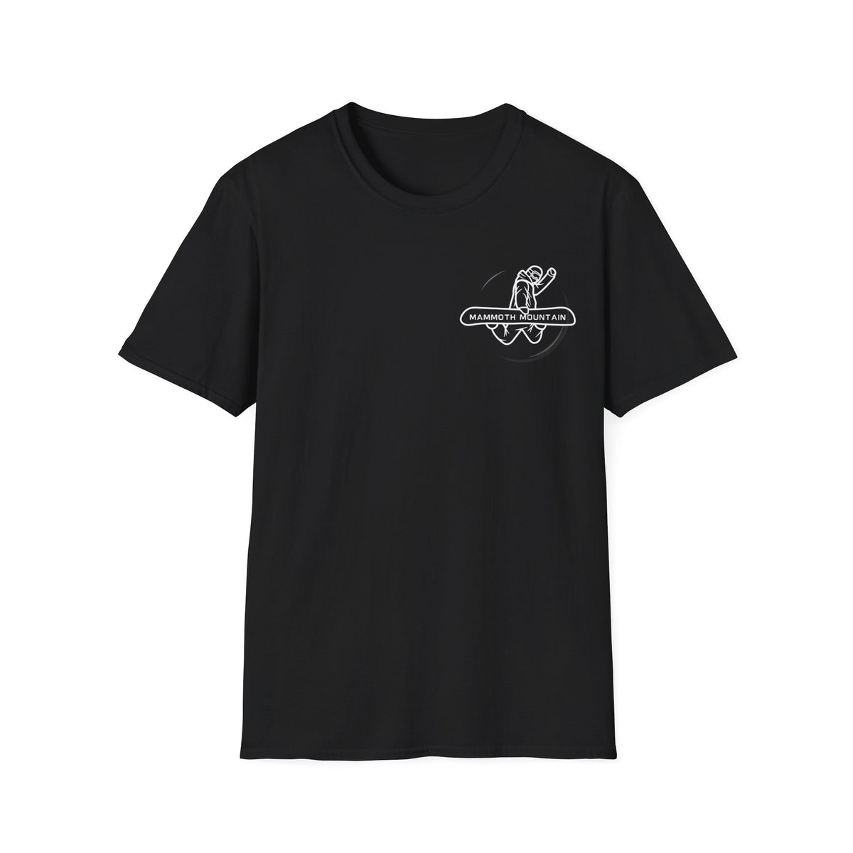 Snowboarding "Mammoth Mountain" Softstyle T-Shirt