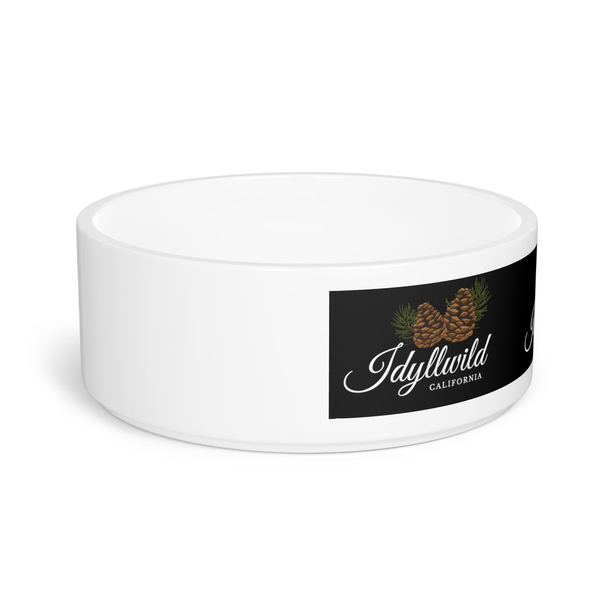 Pet Bowl Idyllwild California Cone Couple