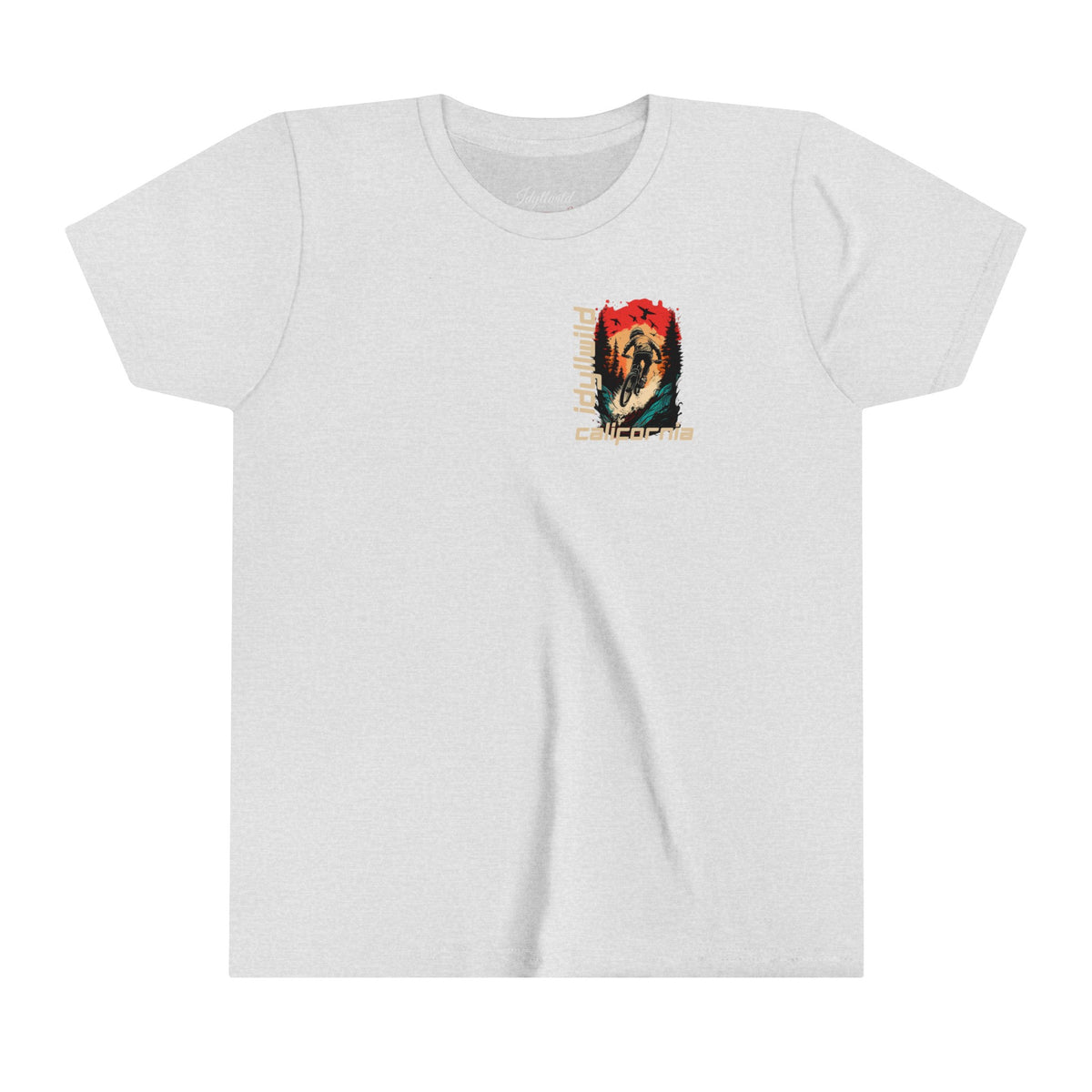 Idyllwild Mountain Biking Youth Short Sleeve Tee