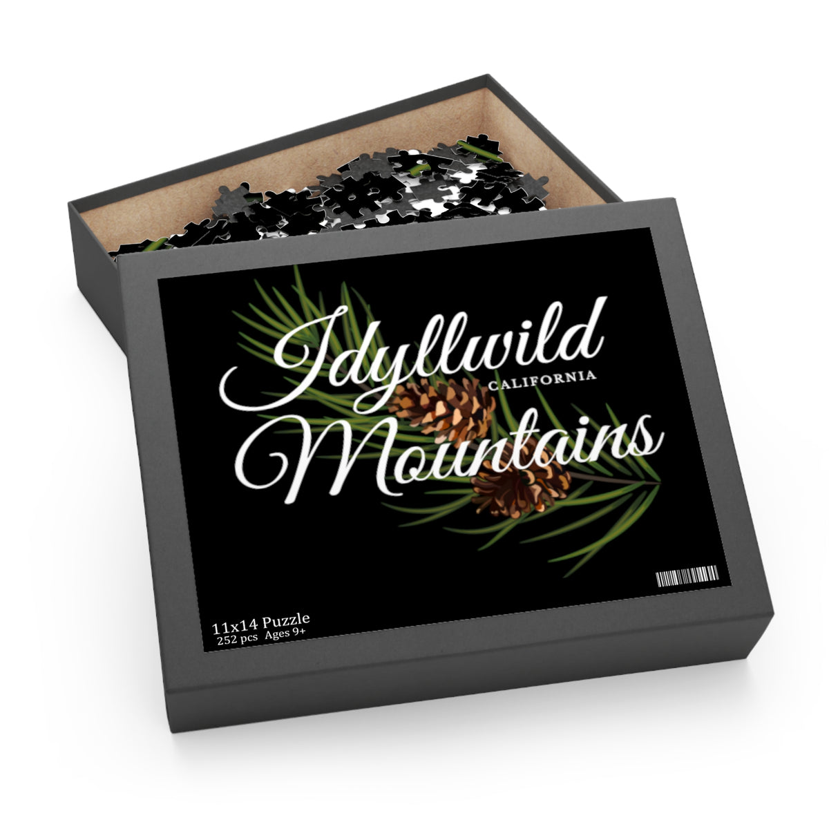 Puzzle (120, 252, 500-Piece) Idyllwild Mountains Classy Cone Variety Sizes