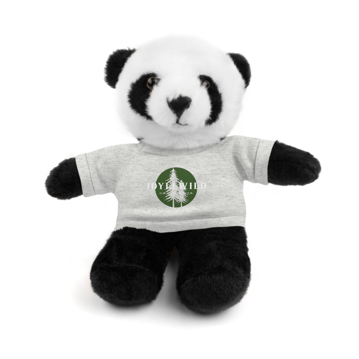 Stuffed Animals with Tee Idyllwild Pine Badge