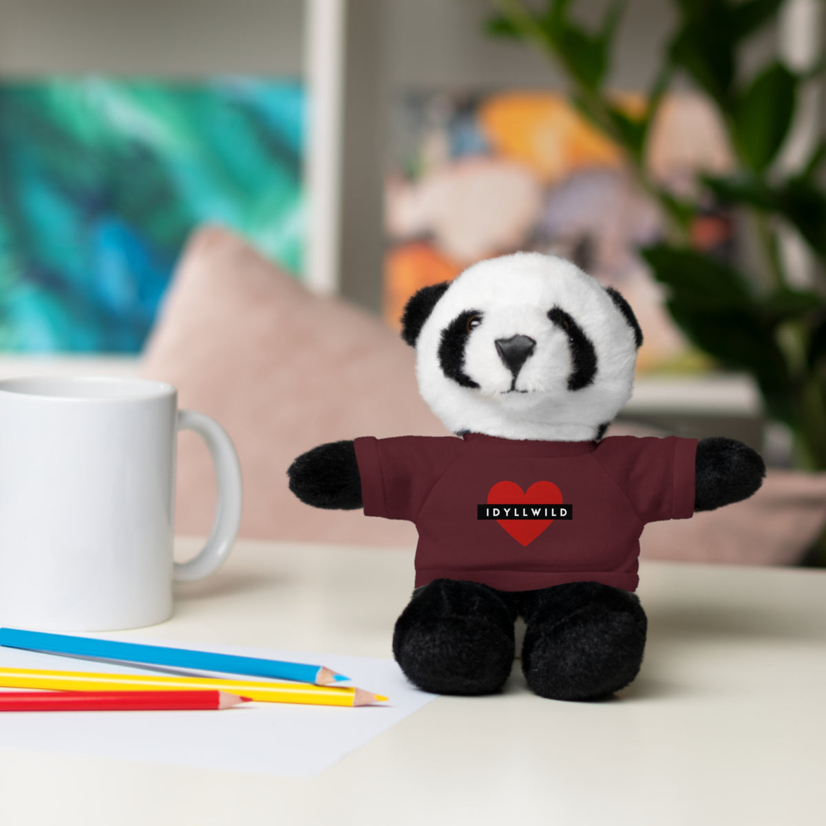 Stuffed Animals with Tee Idyllwild Heart