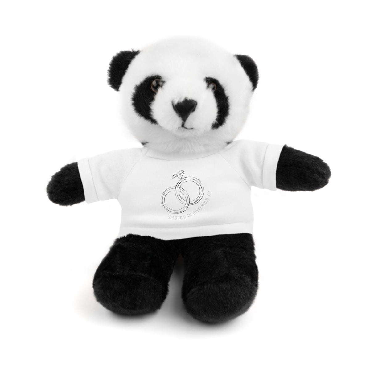 Stuffed Animals with Tee Married In Idyllwild Couple  Rings