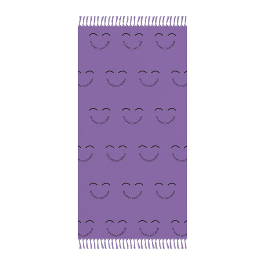 Boho Beach Cloth Idyllwild California Grin Violet