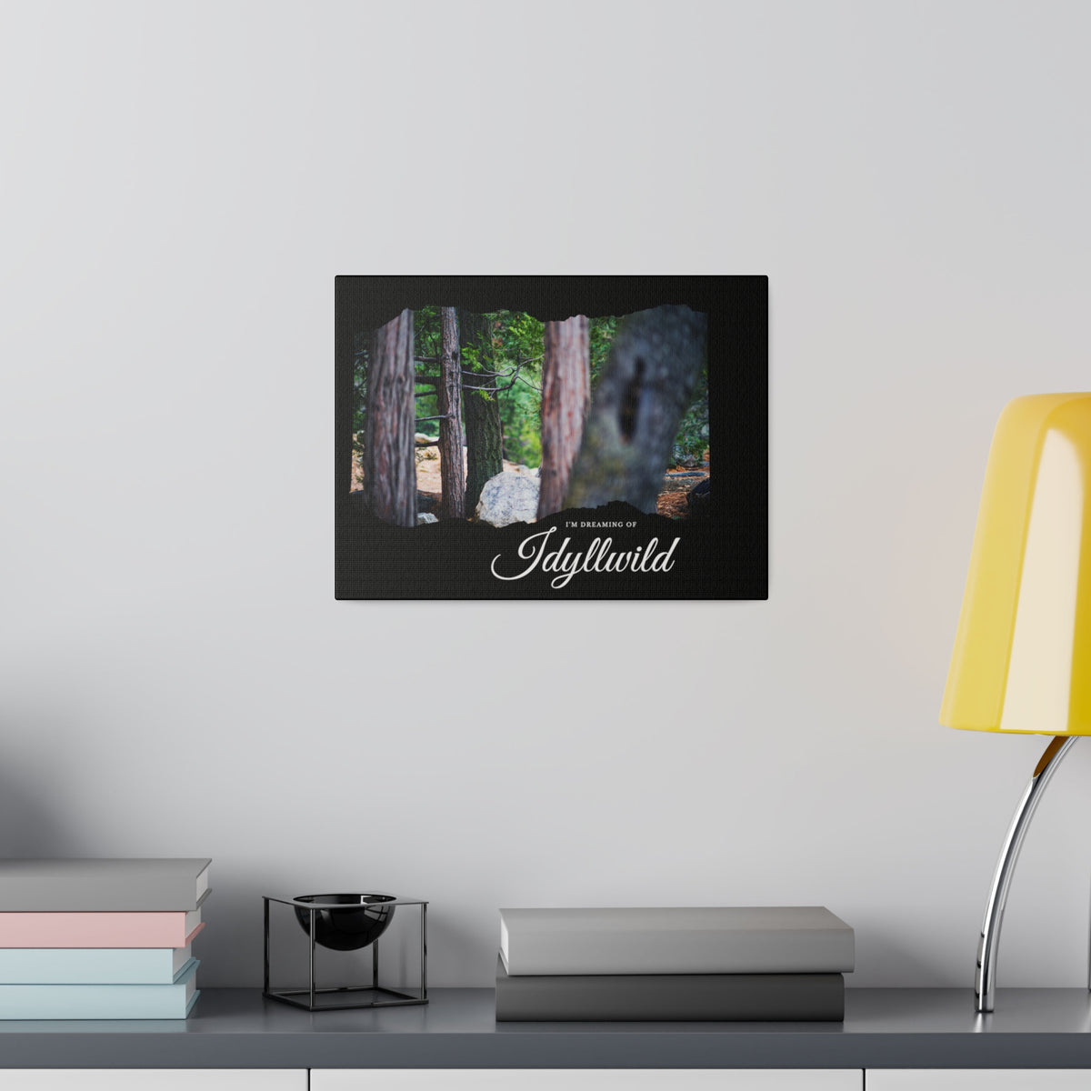 Matte Canvas, Stretched, 0.75" Dreaming of FOrest
